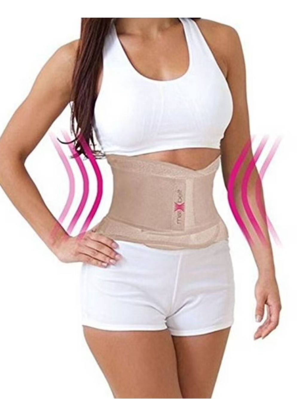NEW MISS BELT nude hourglass waist trainer support belt L/XL